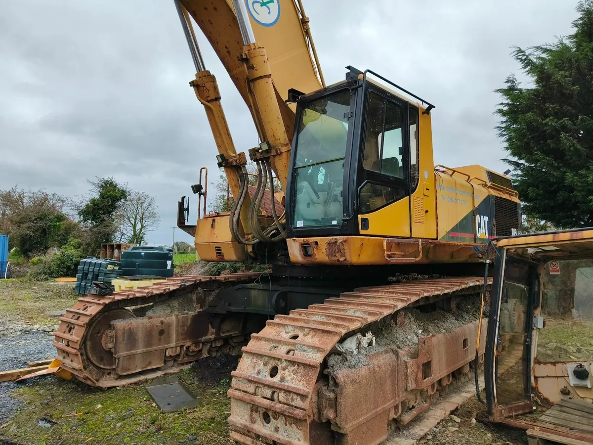 1998 CAT375 Long Rach Excavator - Image 3