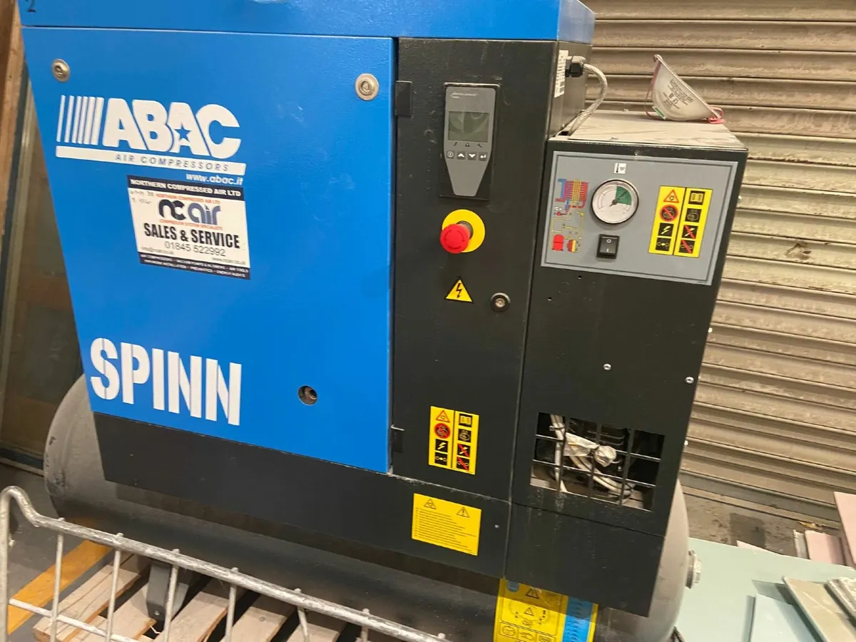 ABAC SPINN 11E Screw Air Compressor - Image 1