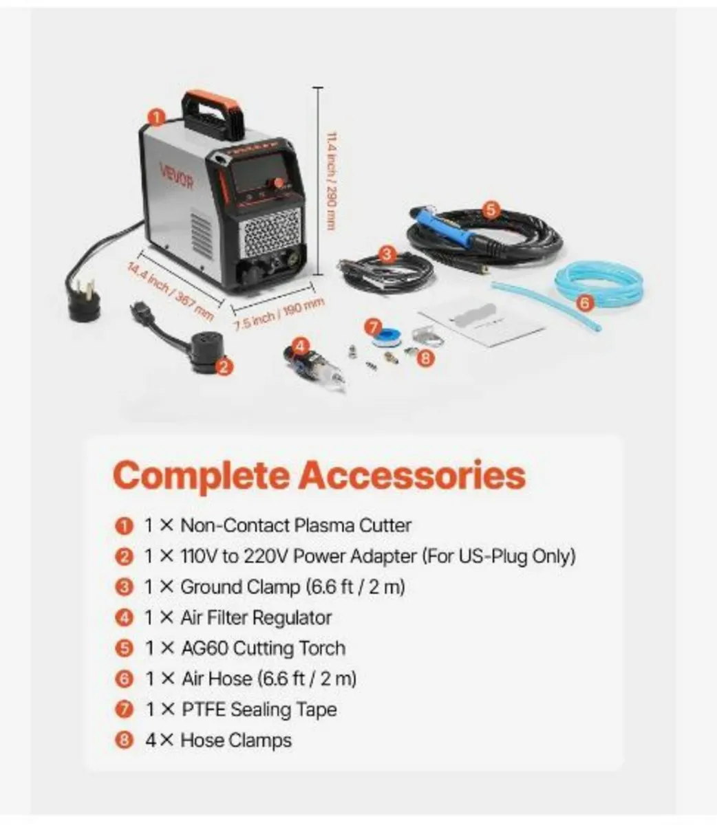 Plasma Cutter, 50A Non-Touch Pilot - Image 2
