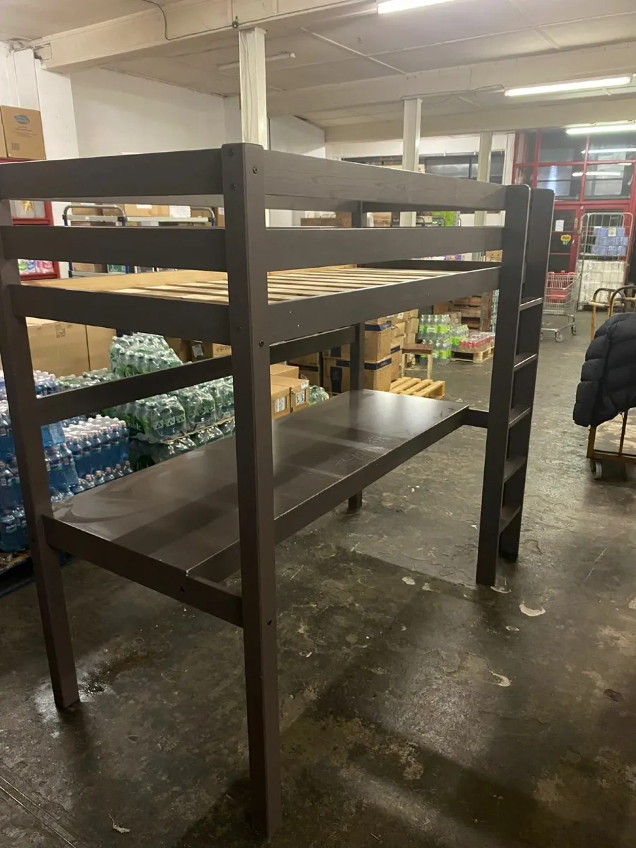 Bunk bed with study desk - Image 4