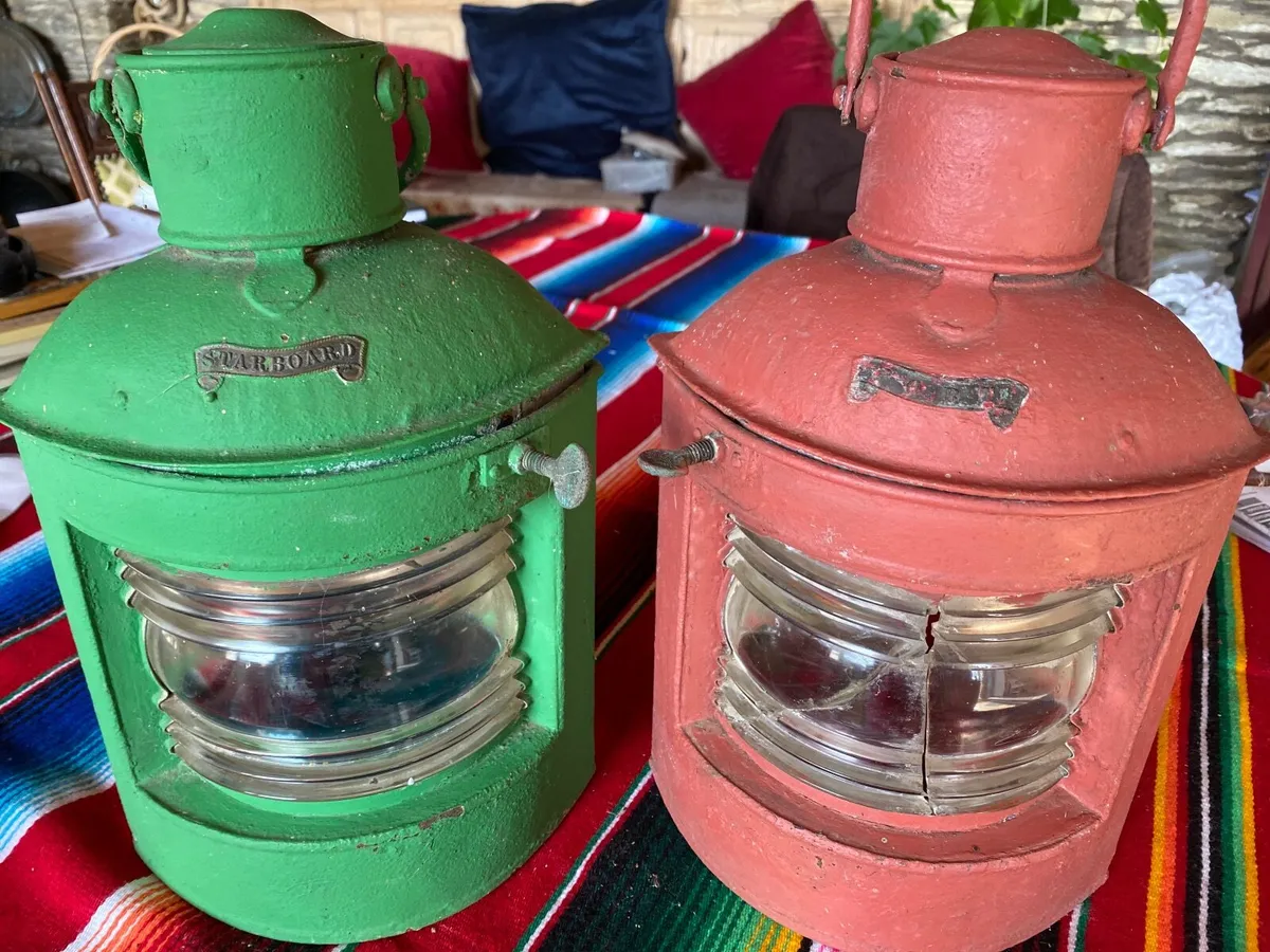 Vintage ships  lanterns - Image 1