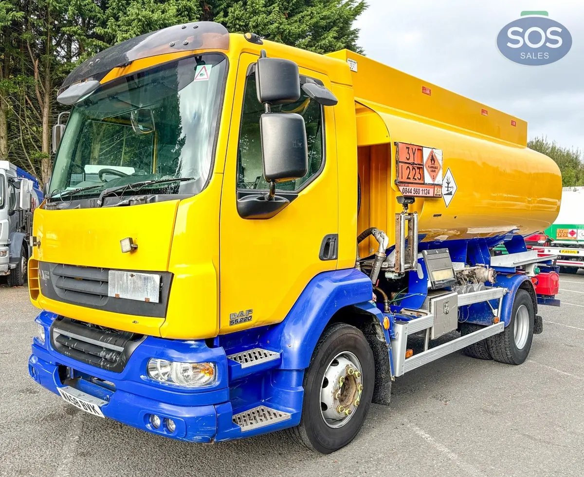 2008 DAF FA LF55 220 Rigid Tanker - Image 1