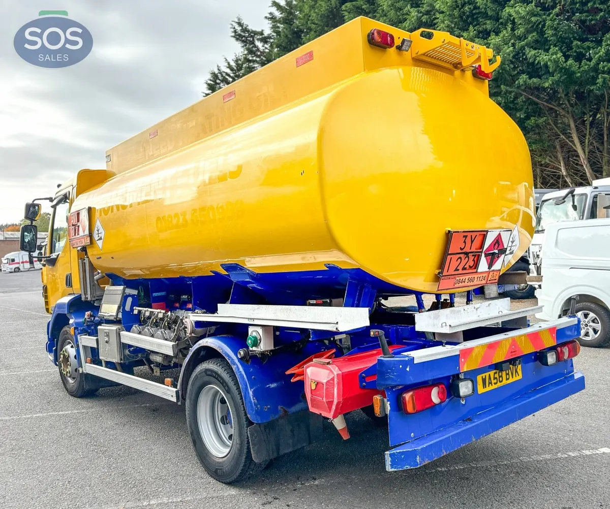 2008 DAF FA LF55 220 Rigid Tanker - Image 2
