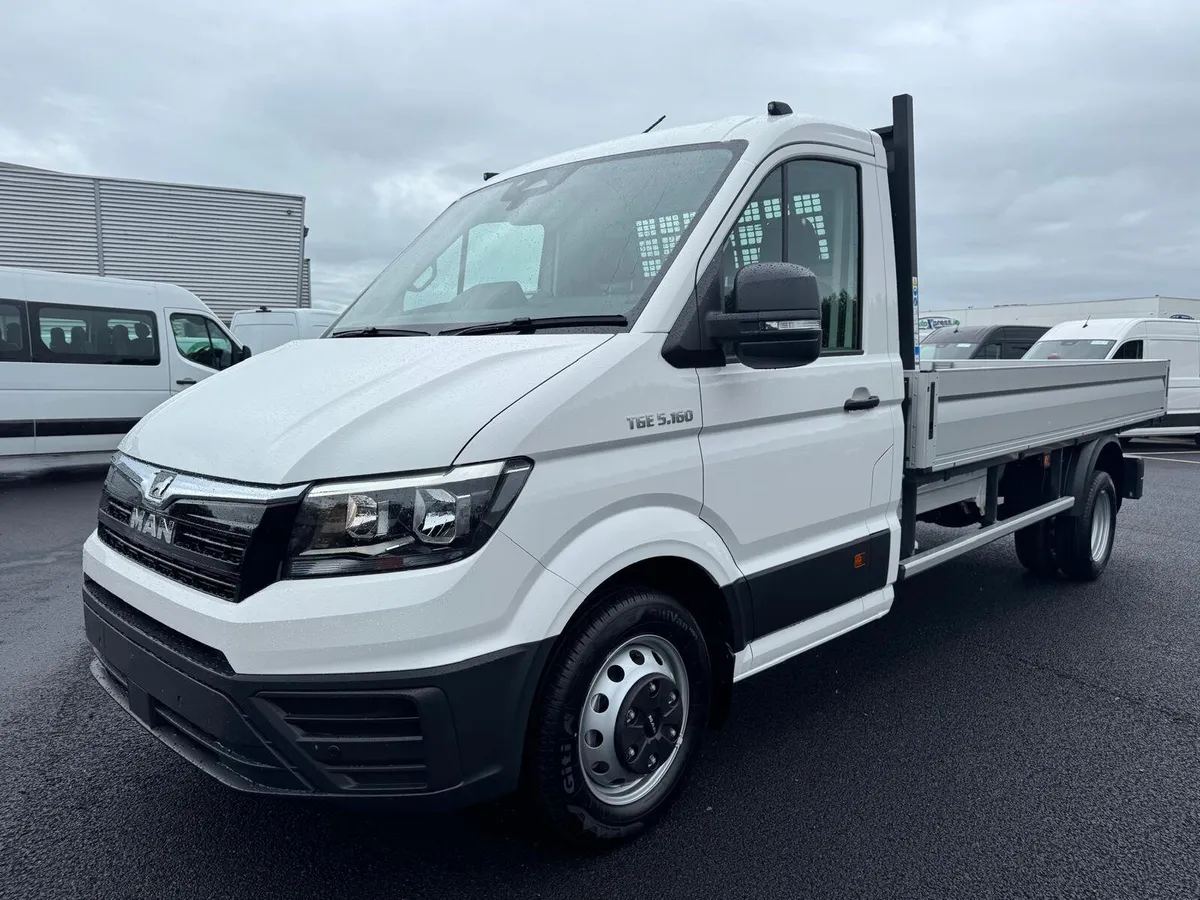 New MAN TGE chassis with single cab - Image 1