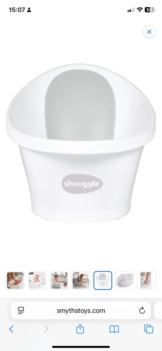 Snuggle baby bath