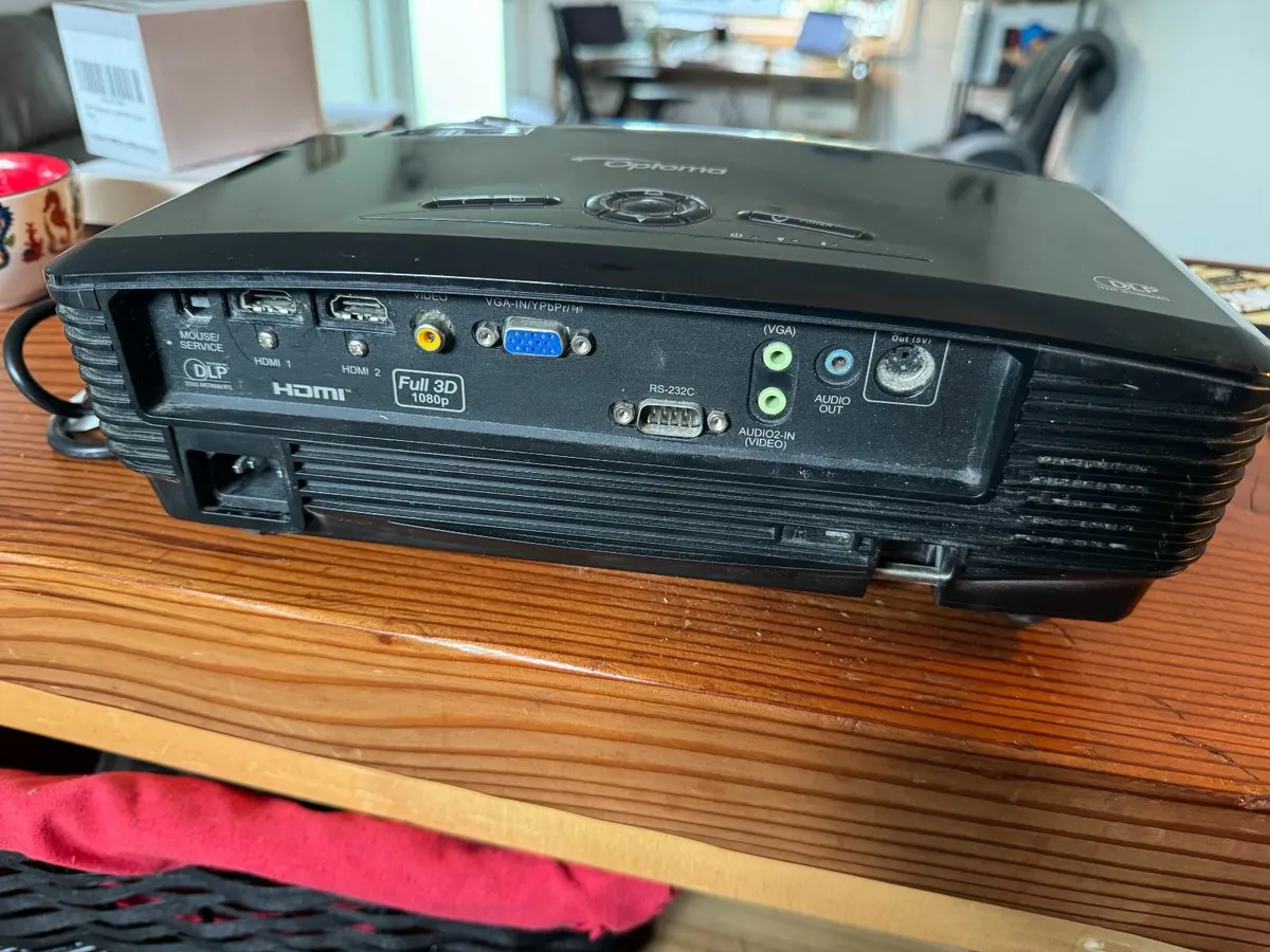 Home cinema projector (Optoma) - Image 3