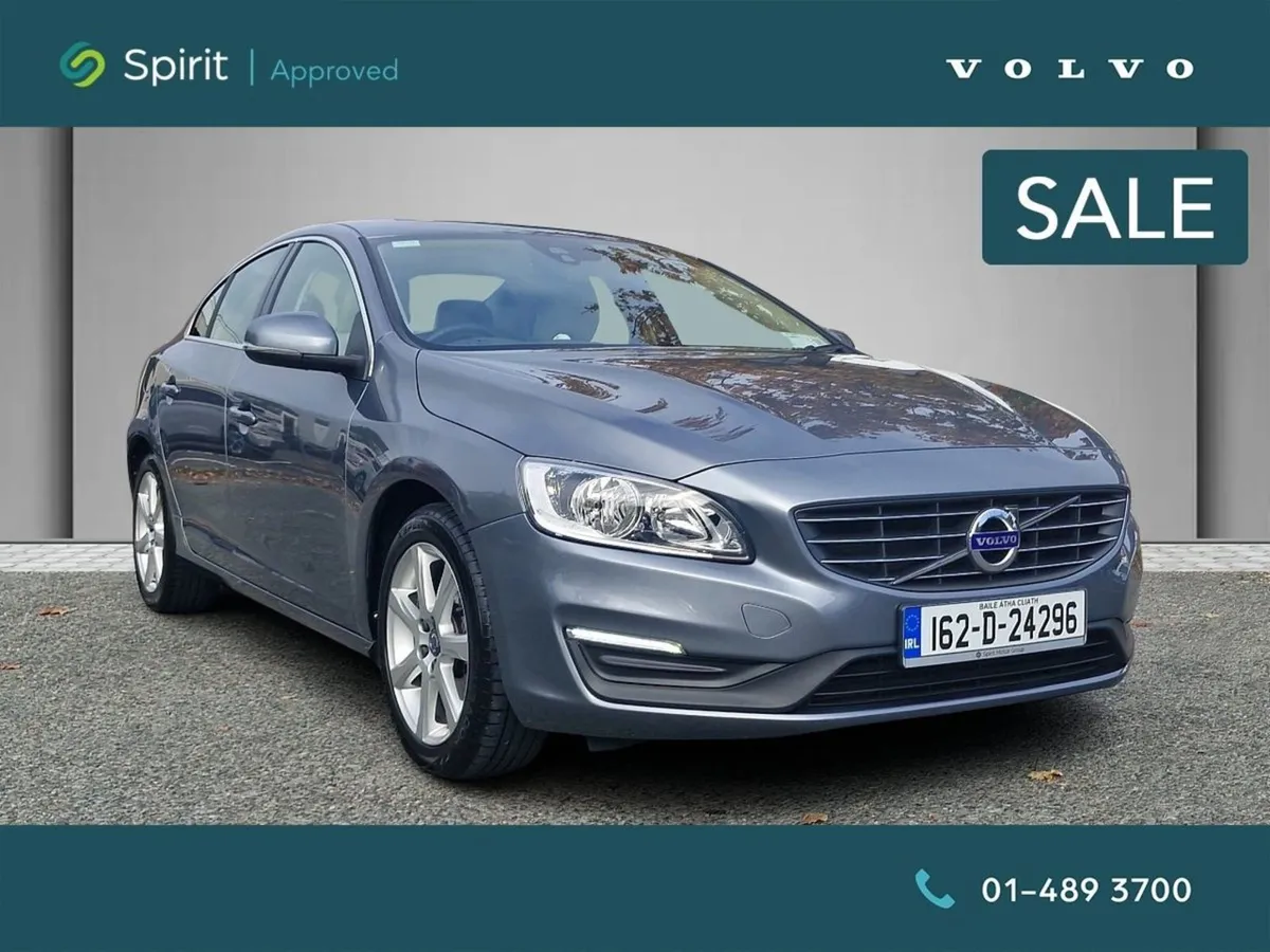 Volvo S60 T3 (152hp) Petrol  Automatic  Low Milea - Image 1