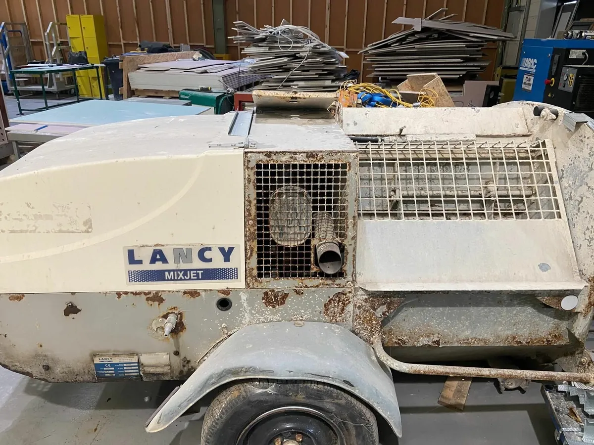 Lancy Mixjet Plaster / Render Pump - Image 1