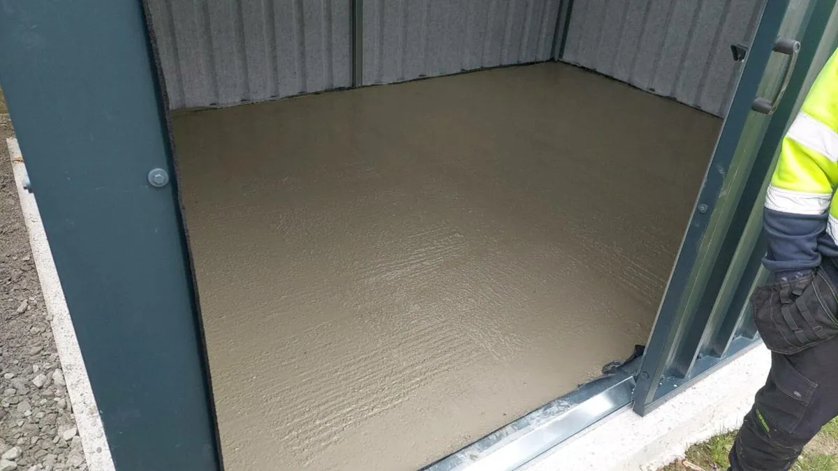 Concrete shed bases - Image 2