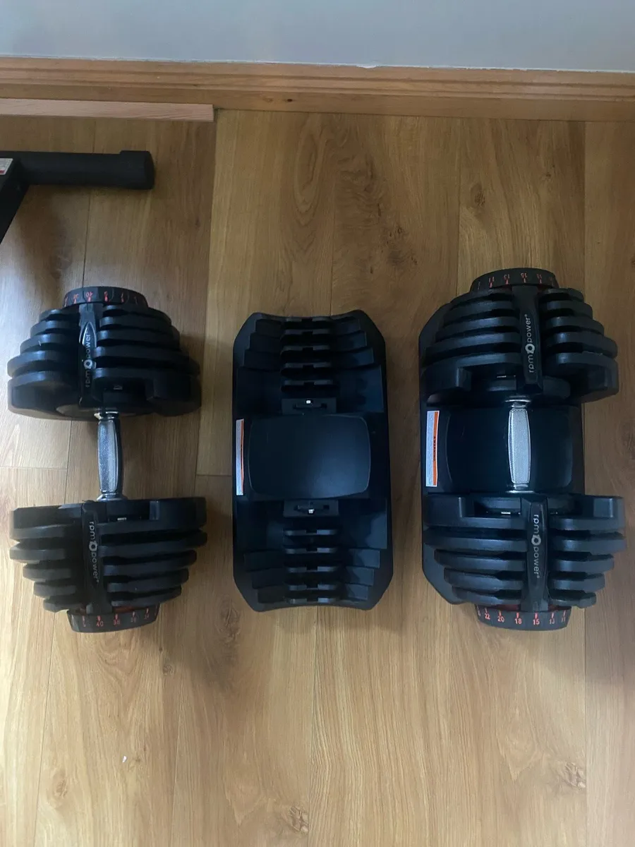 40kg adjustable Dumbells - Image 3