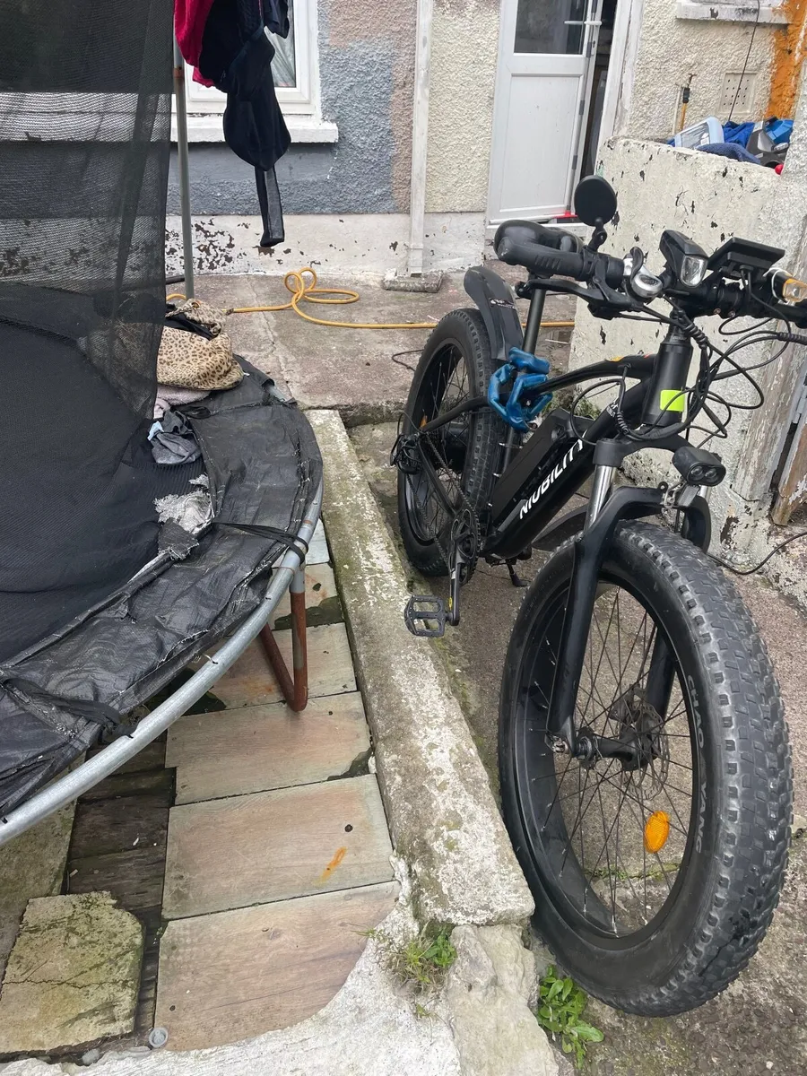 Ebike 1000w 48 v fat tyres vs 26/4.0/ about 7mths - Image 3