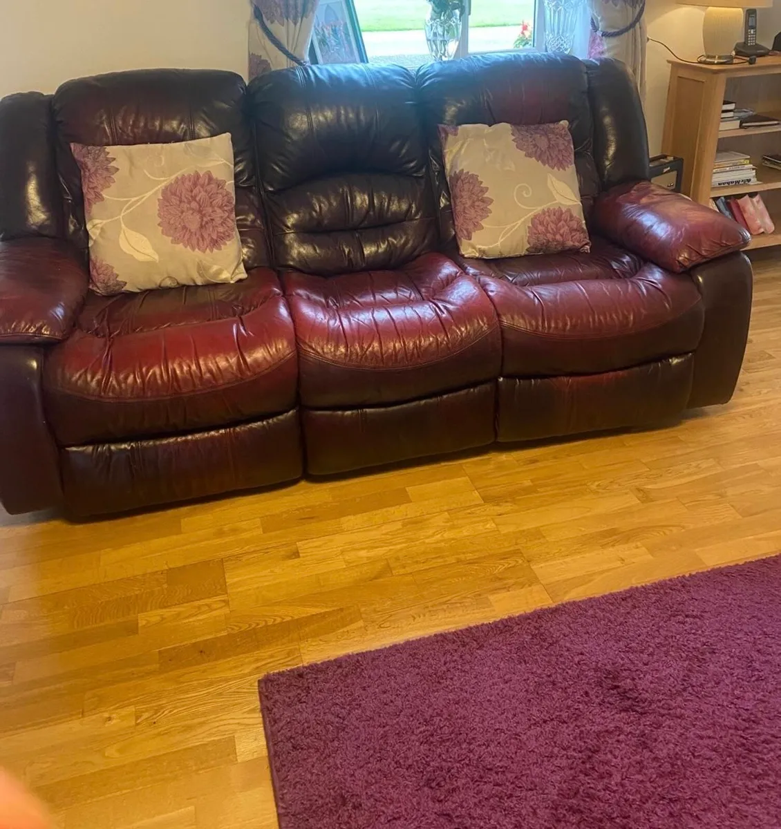 Leather Couch - Image 2