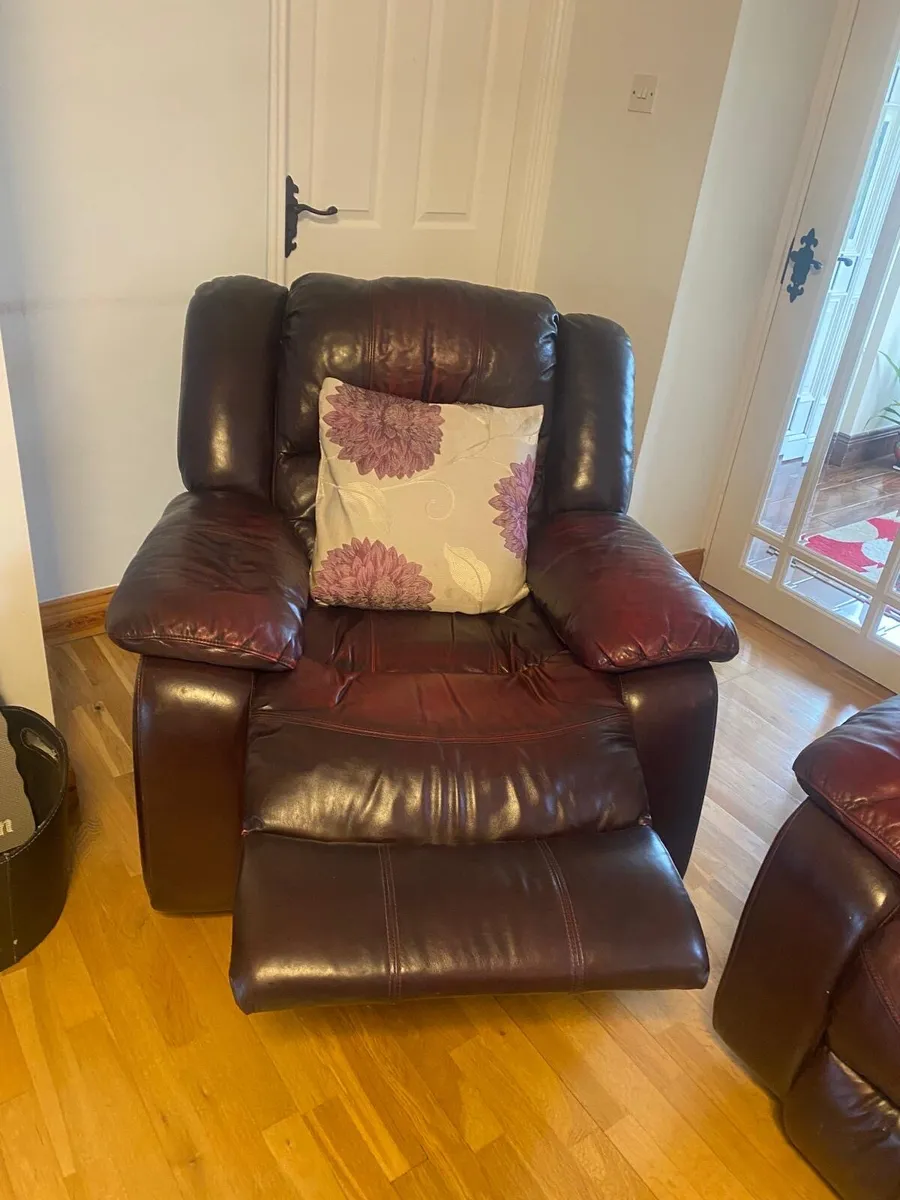 Leather Couch - Image 3