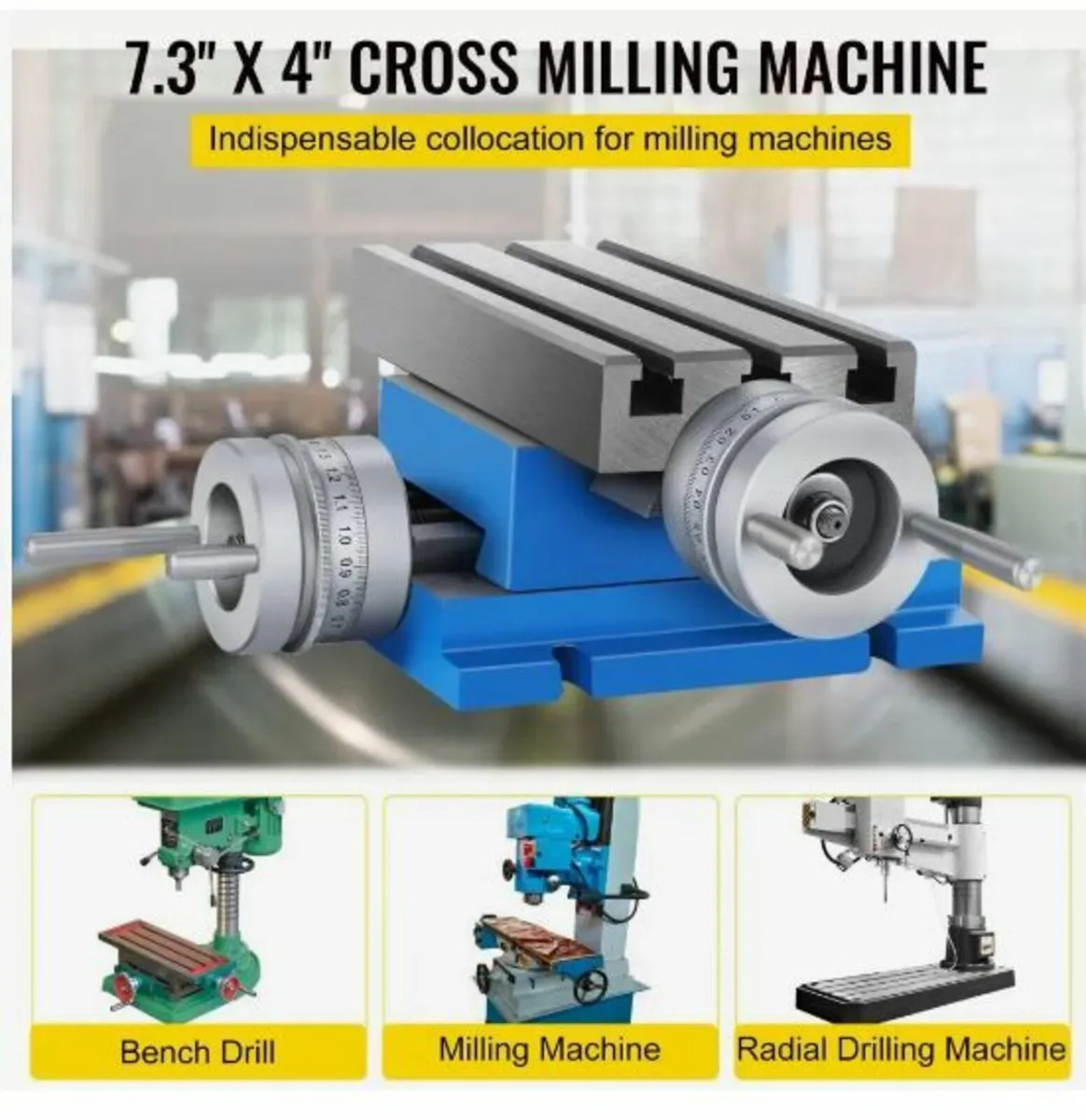 Milling Machine Worktable Cross Slide Table - Image 4