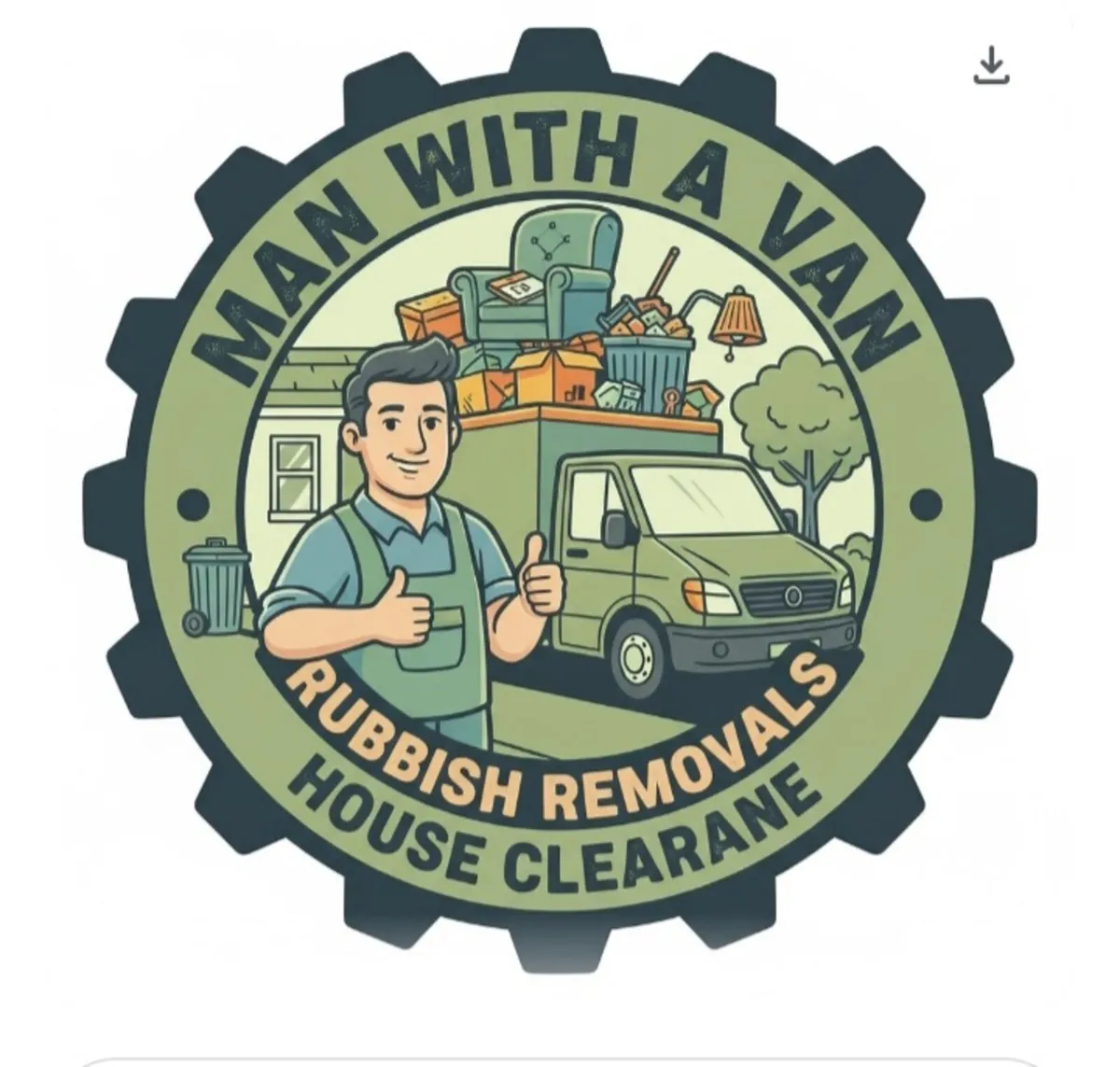 Man with van