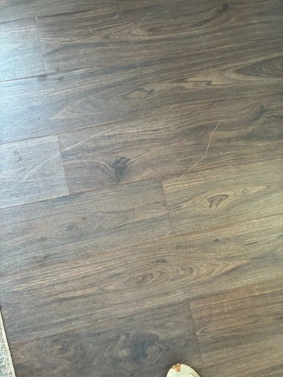Laminate Wood Flooring  - short planks - 8mm depth - Image 4