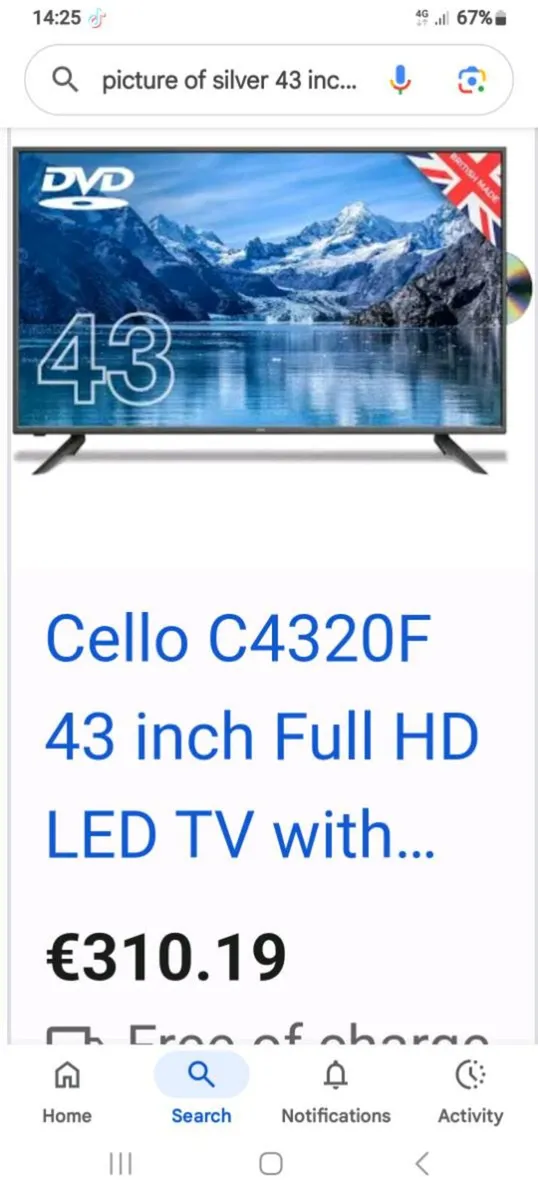 Tv for sale - Image 3
