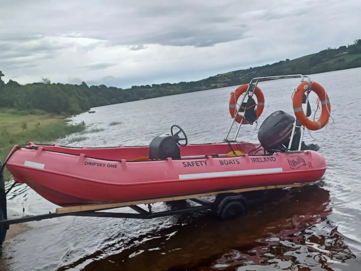 Whaly 4.35 Rescue P2 Licenced 30hp Yamaha, Trailer - Image 1