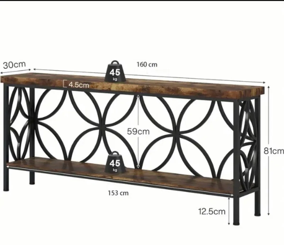 Modern style sofa table free postage - Image 2