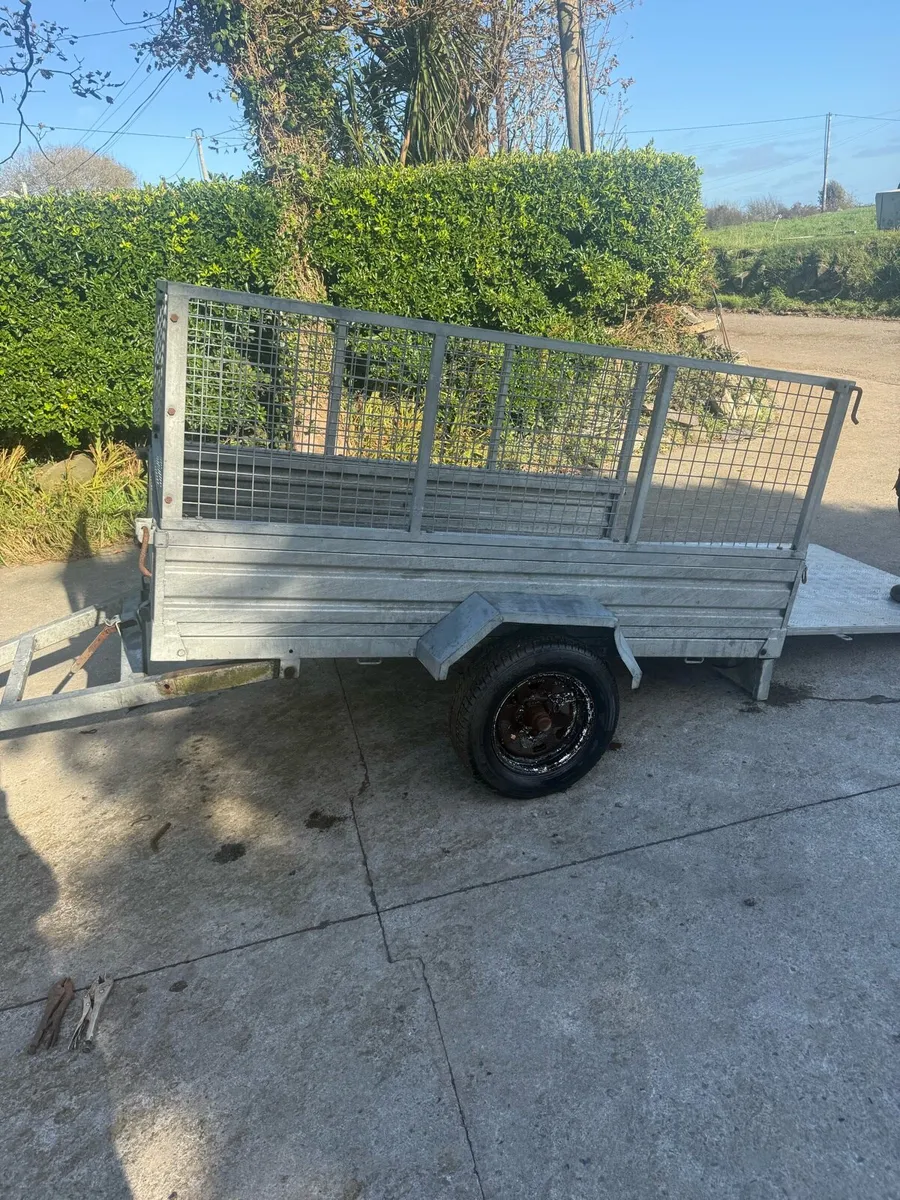 Paxton 7x4 galvanised tilt trailer - Image 3