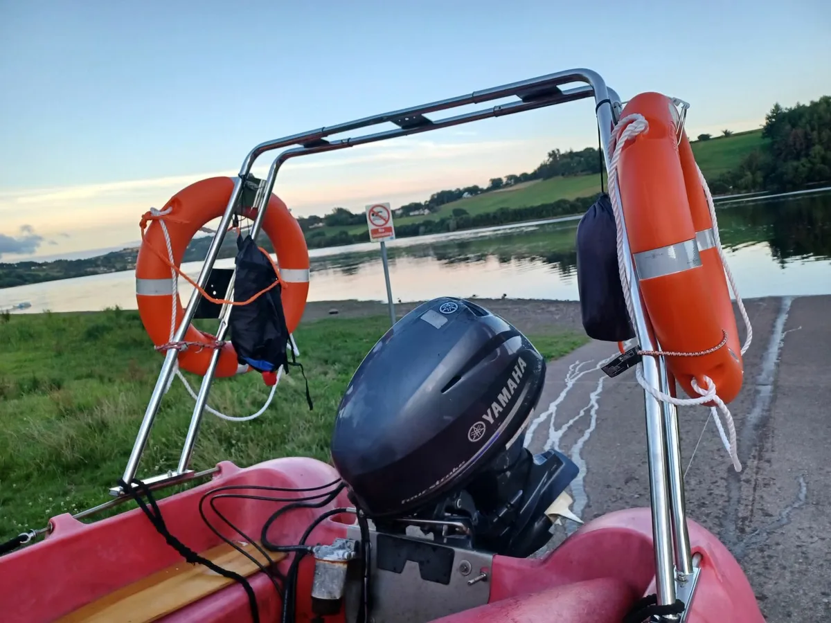 Whaly 4.35 Rescue P2 Licenced 30hp Yamaha, Trailer - Image 2