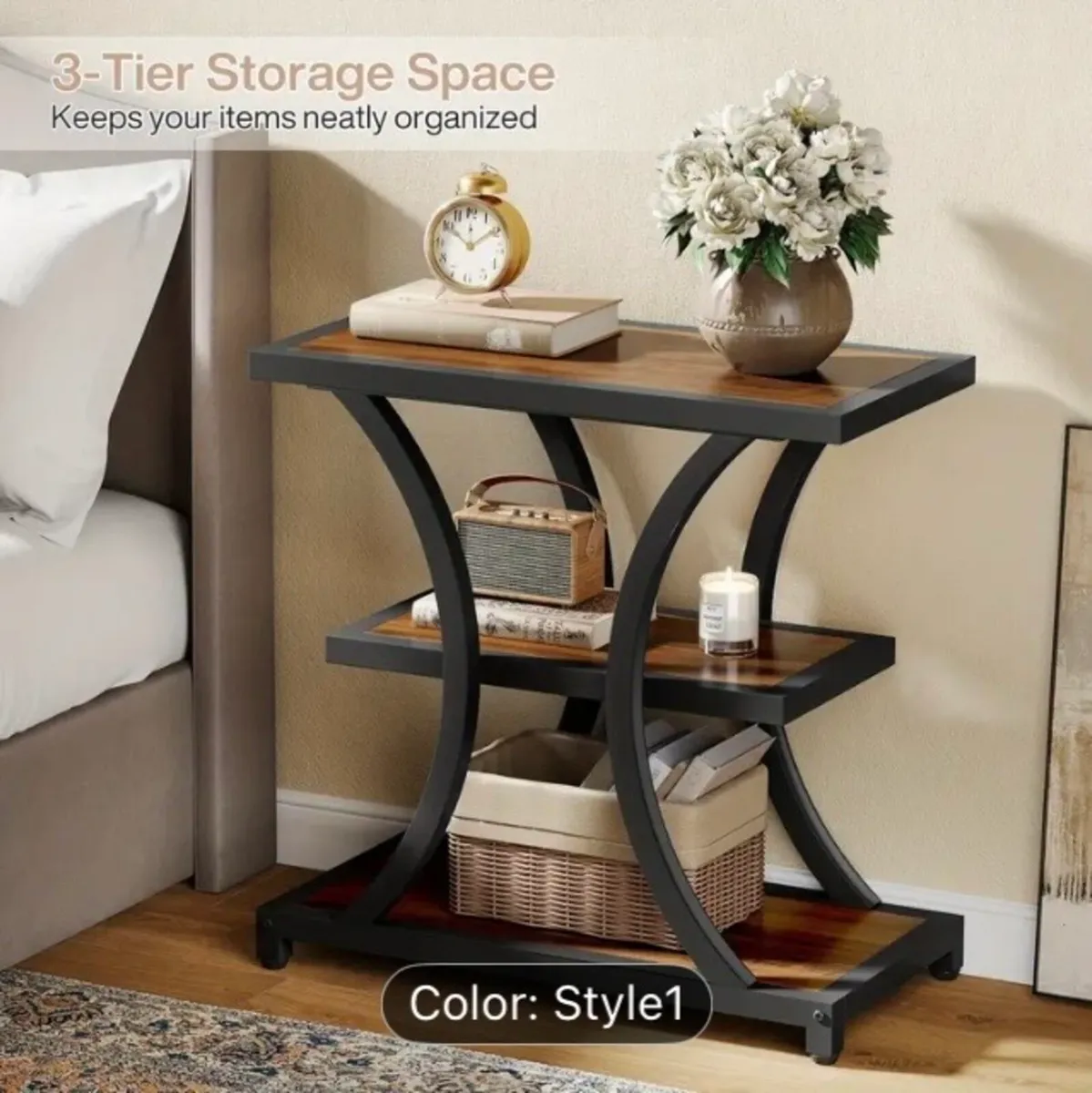 Three tier table free postage - Image 2