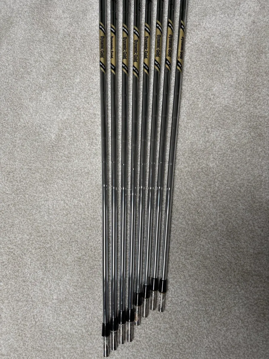 Dynamic Gold Tour Issue X100 shafts 3-PW - Image 4