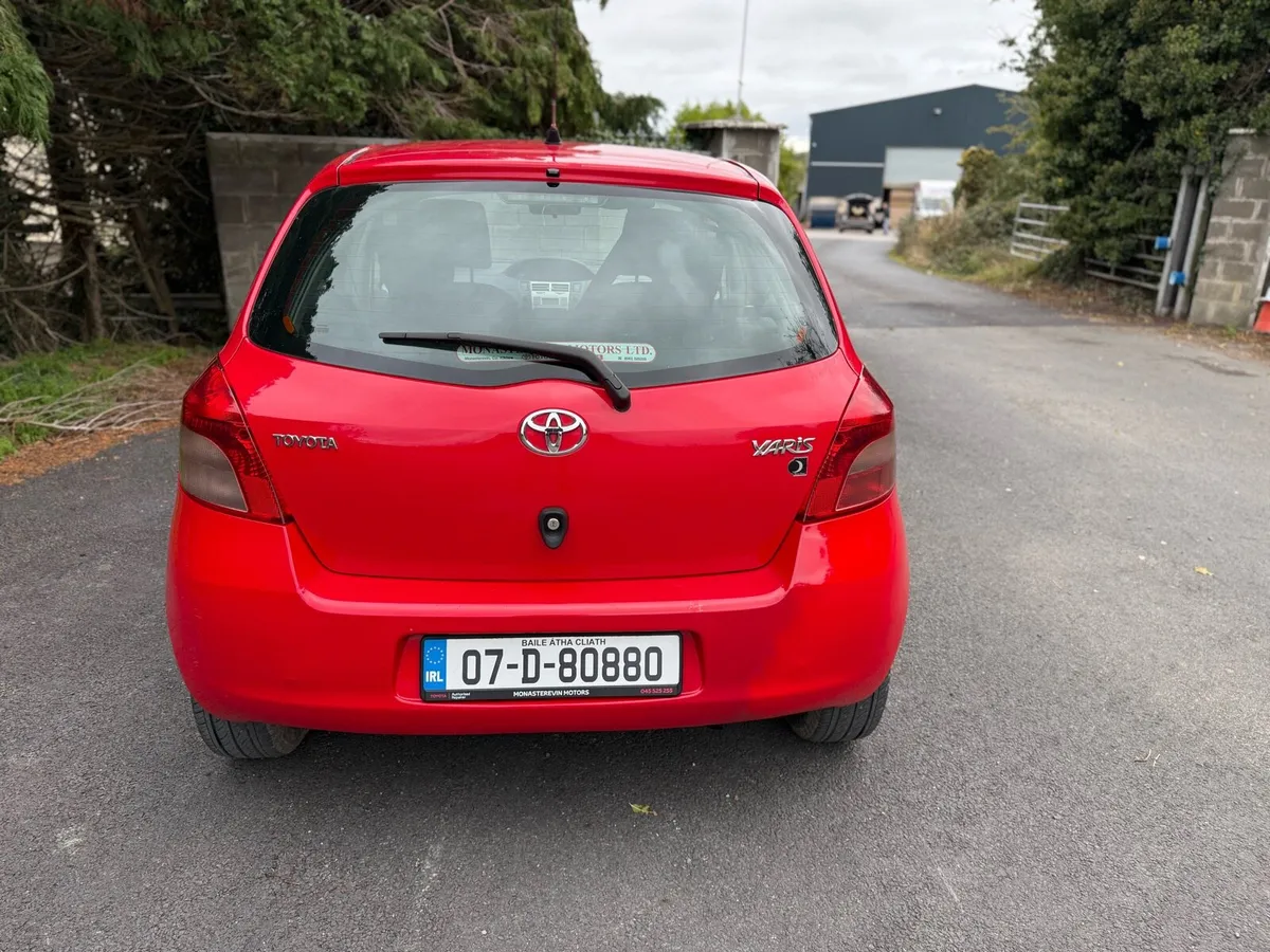 2007 Toyota Yaris Auto 1 Litre New NCT Irish Car - Image 3