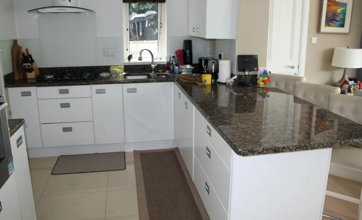 KITCHEN UNITS PLUS GRANITE TOP - Image 1