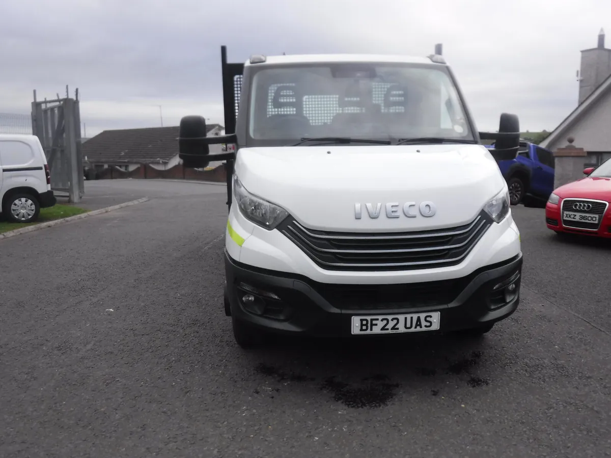 Iveco Daily 2022 72-180 12 ft tipper7200kg Tar c - Image 3