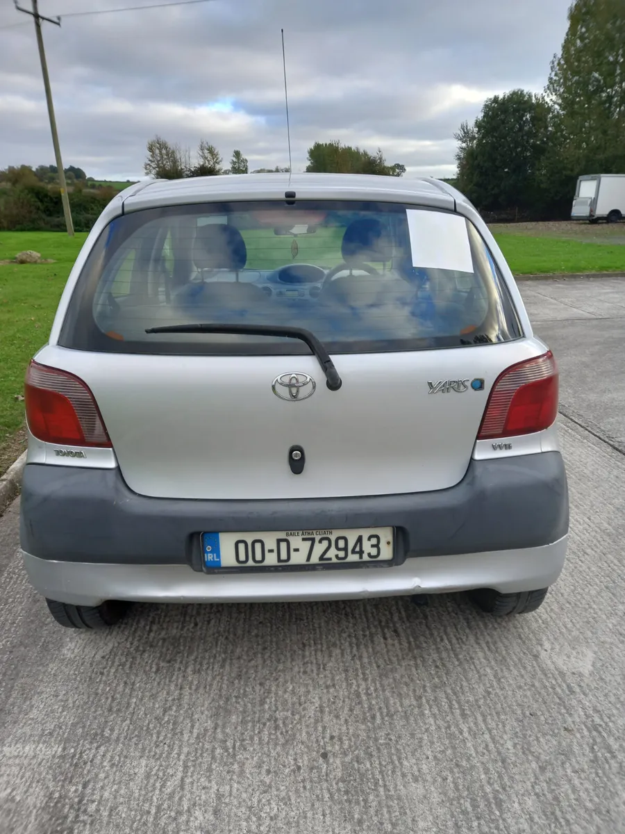 2000 Toyota Yaris 1L Petrol - Image 4