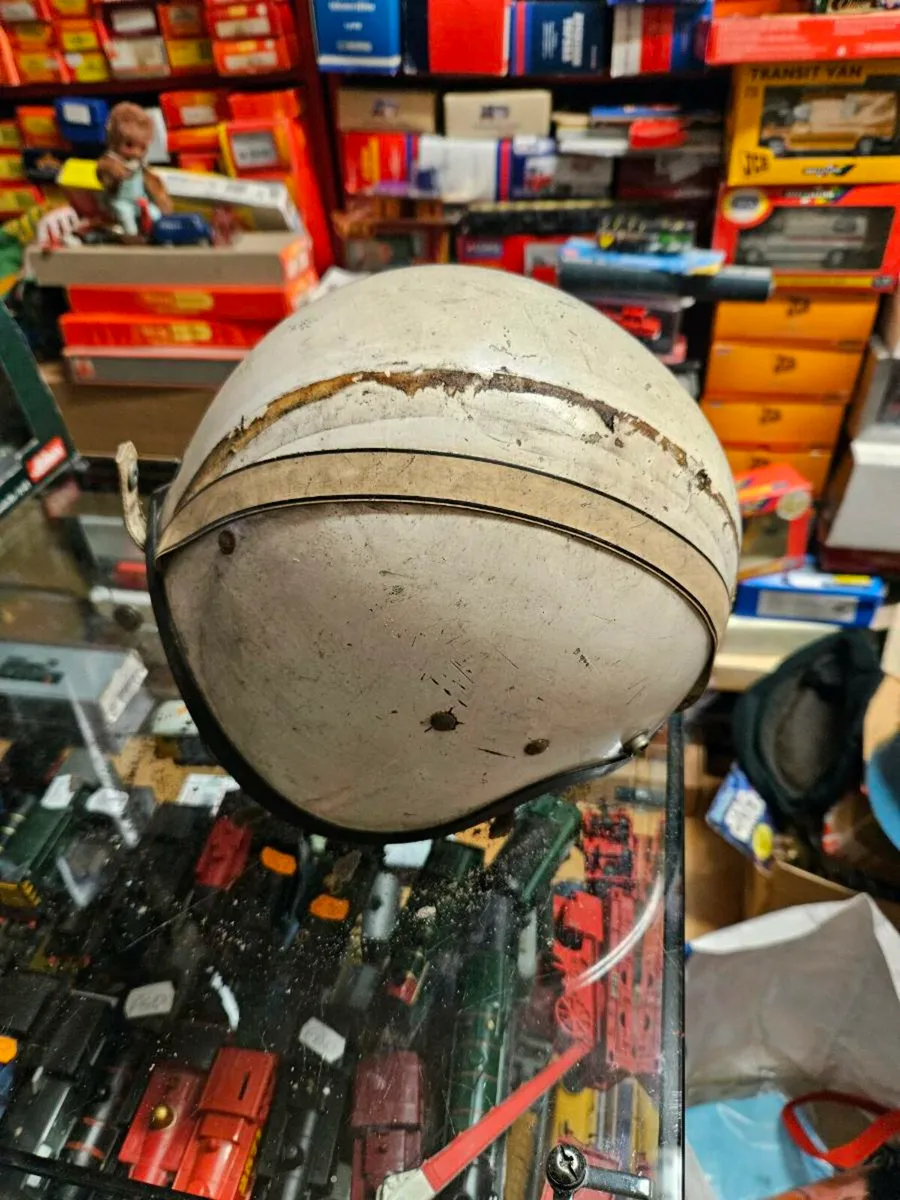 Vintage Motorbike Helmet - Image 4