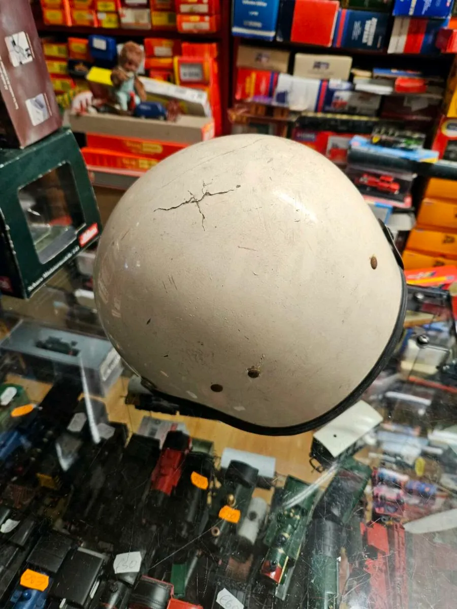 Vintage Motorbike Helmet - Image 3