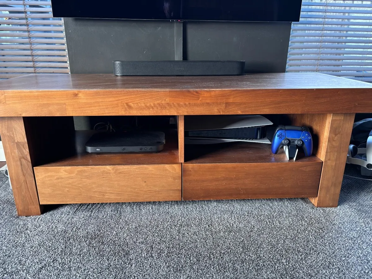 Solid Wooden TV/Entertainment unit - Image 1