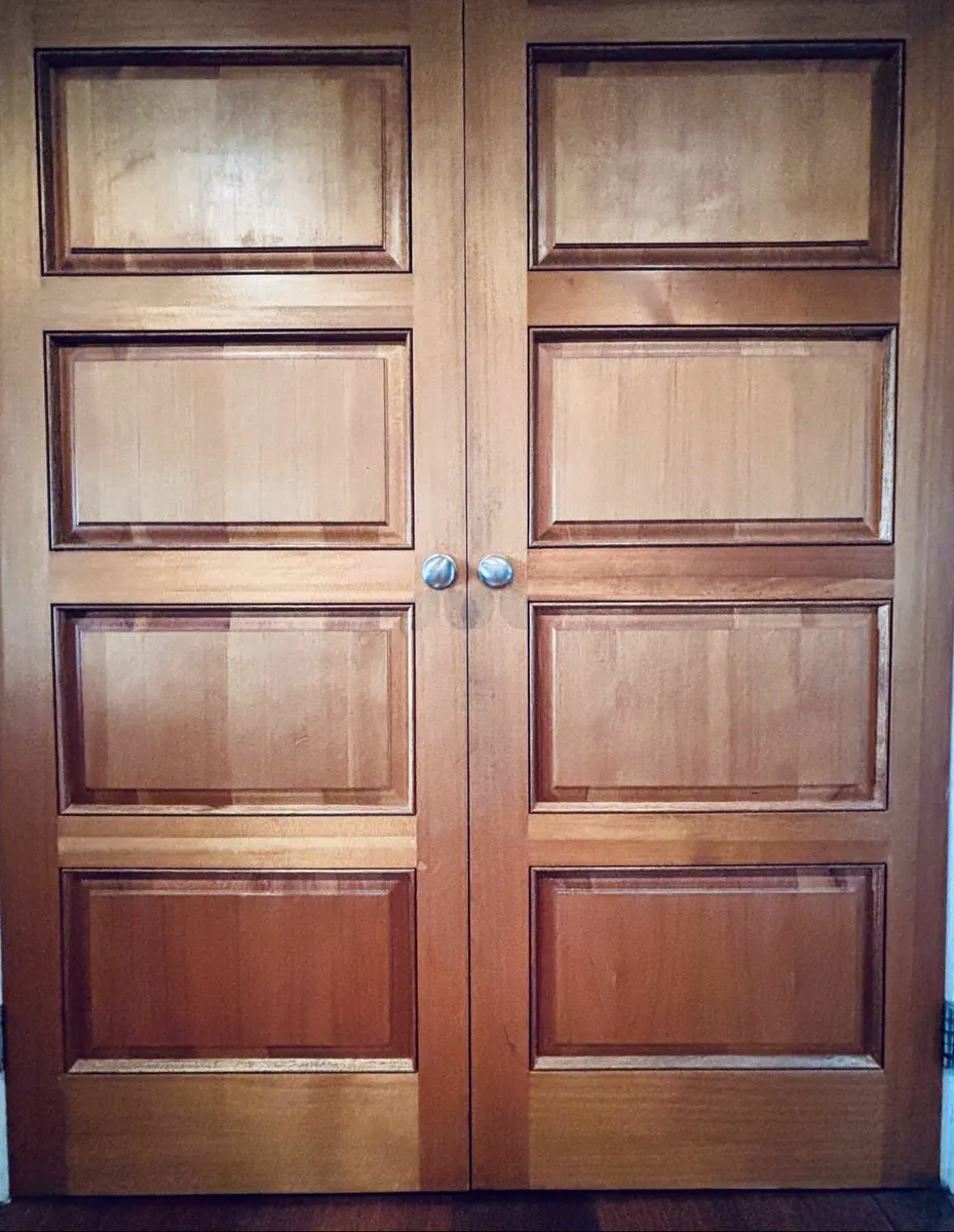 Solid Wood Double Doors - internal - Image 2