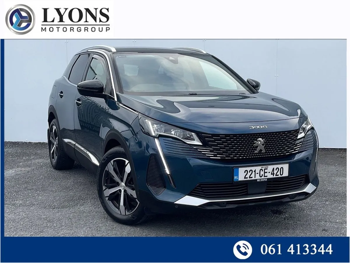Peugeot 3008 1.5 Bluehdi 130bhp GT Black Pack - Image 1