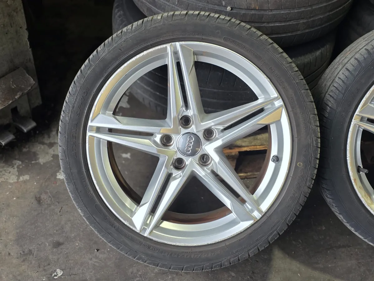 #19 4 Genuine S-Line 18" Alloys 5x112 - Image 2