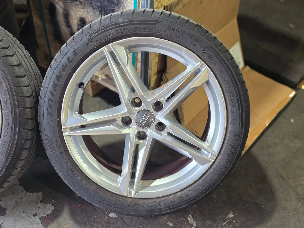 #19 4 Genuine S-Line 18" Alloys 5x112 - Image 1