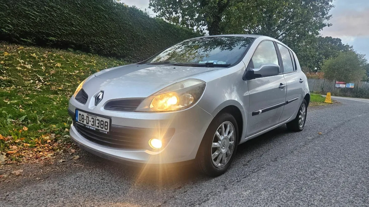 Renault Clio 2008 Monaco NCT 12/26 - Image 3