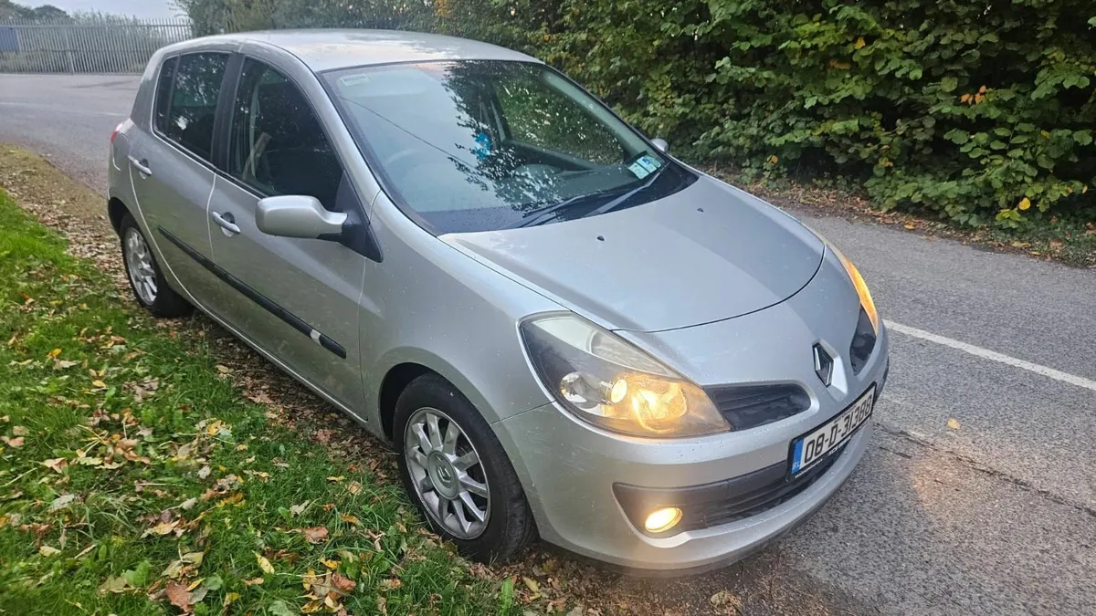 Renault Clio 2008 Monaco NCT 12/26 - Image 1