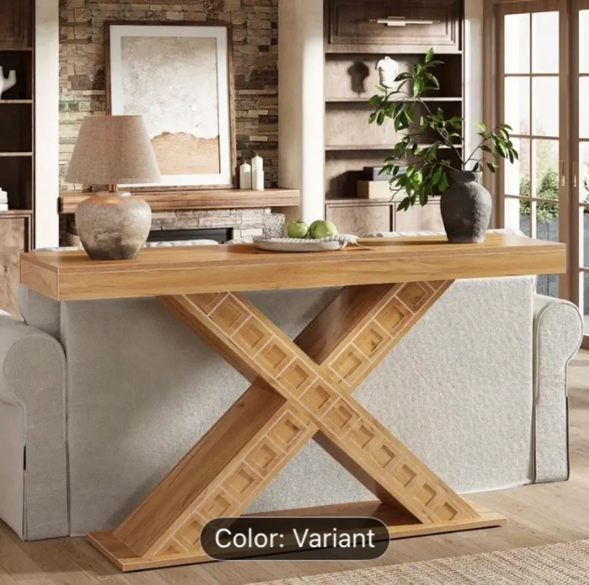 Modern console table free postage - Image 1