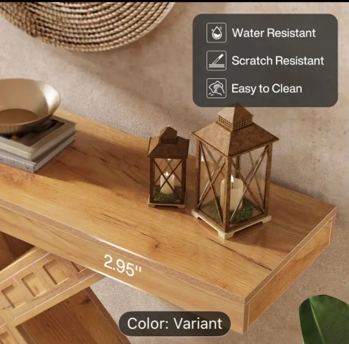 Modern console table free postage - Image 2
