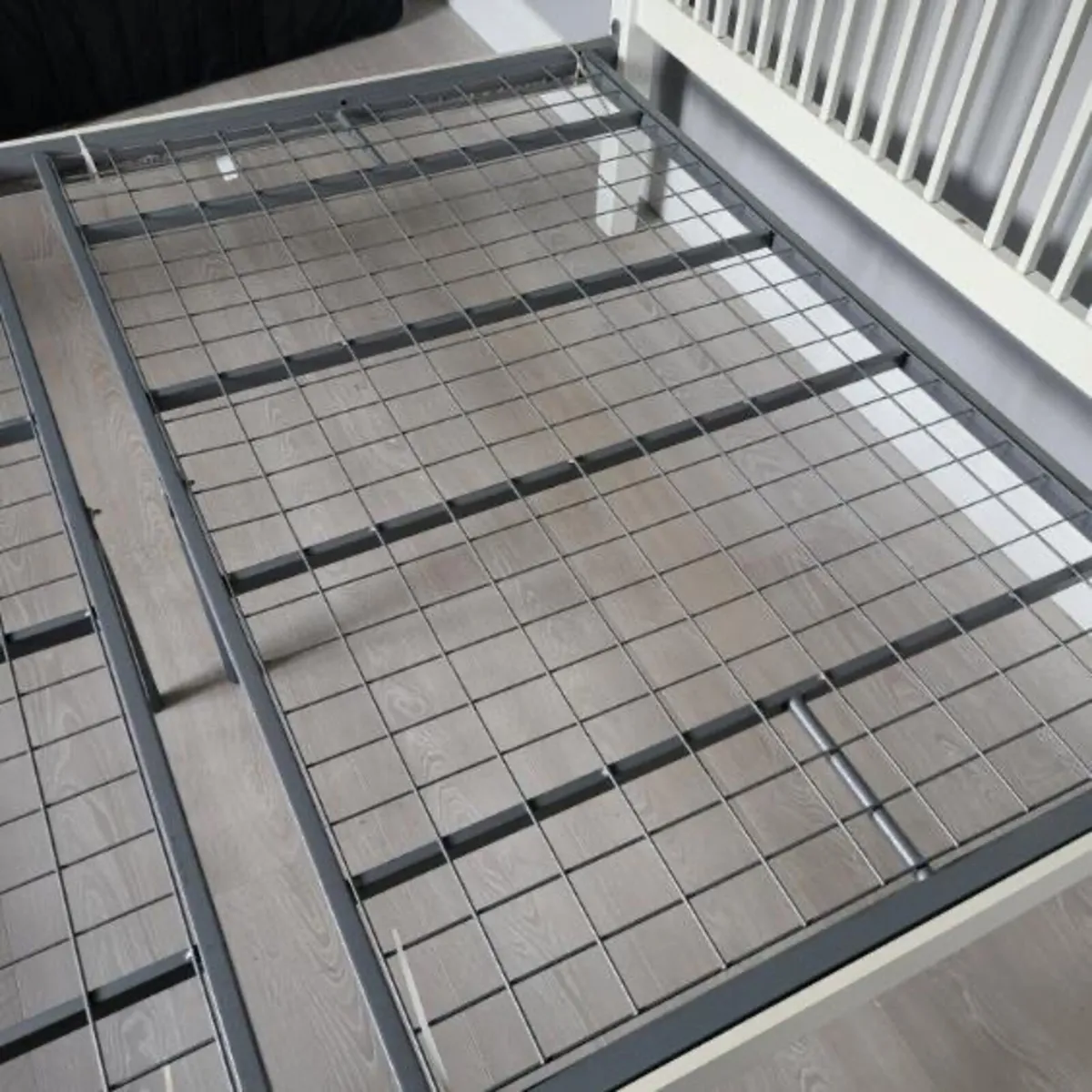 Gorgeous White 4 Foot Small Double Bed - Deliver - Image 3