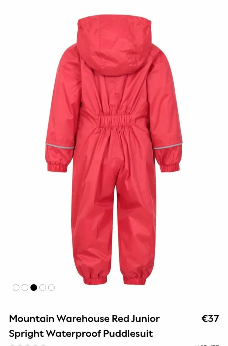 Red Regatta kids outdoor suit - Image 3