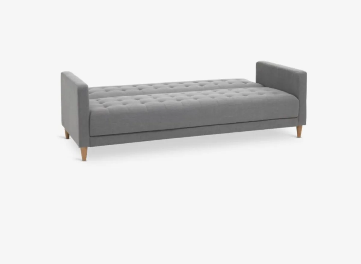 Grey sofa bed - Image 2