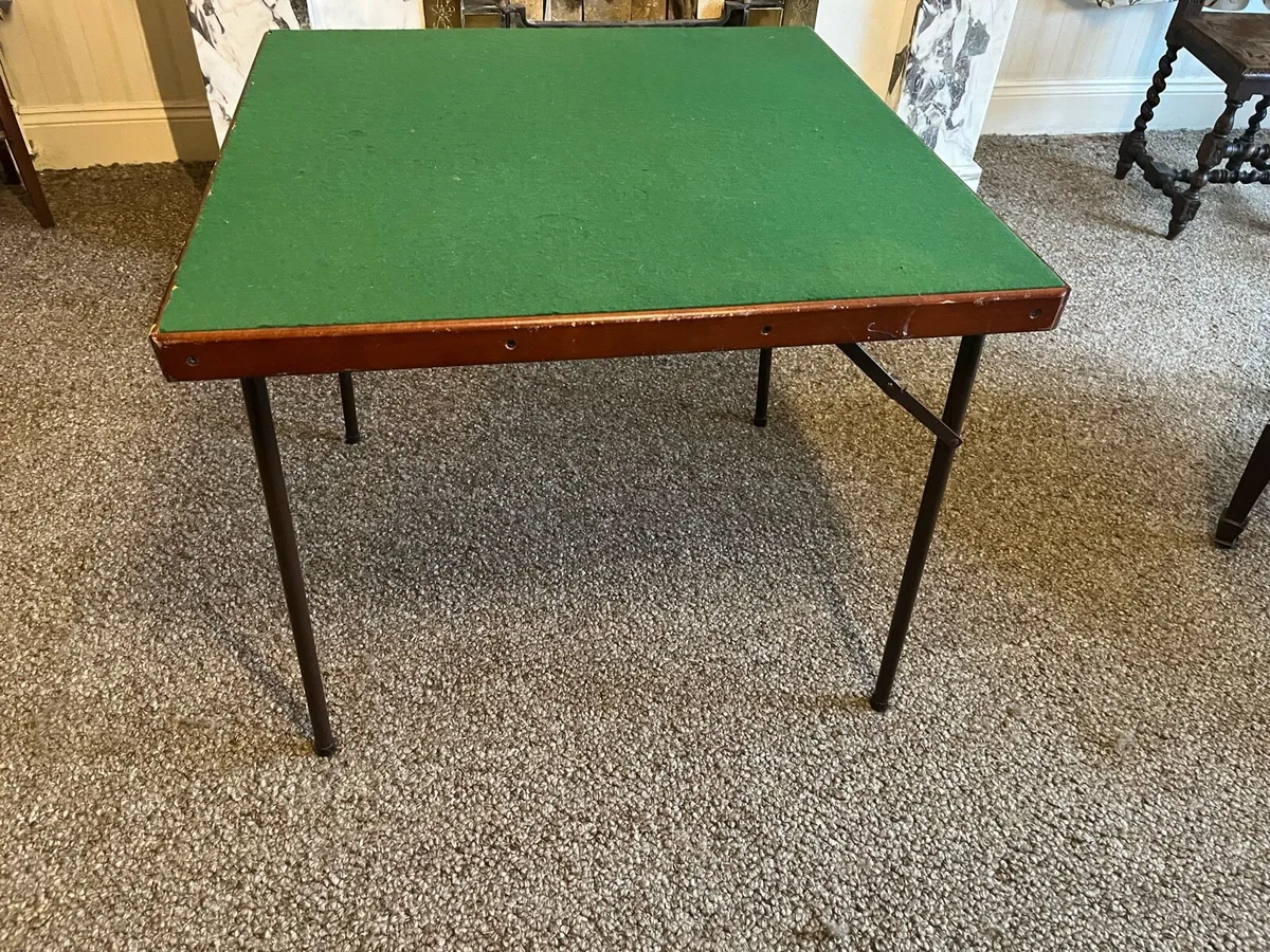 Folding card table - Image 4