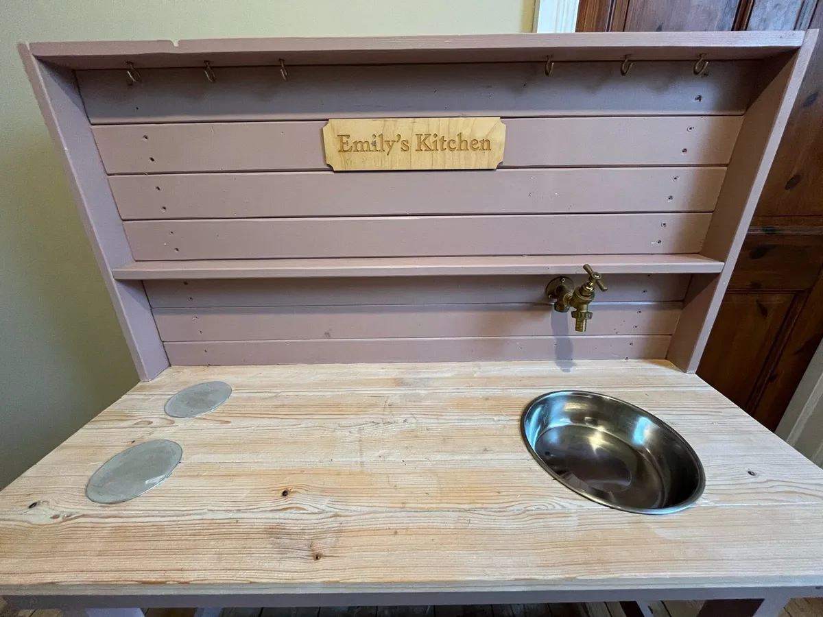 Wooden kids kitchen - Image 4