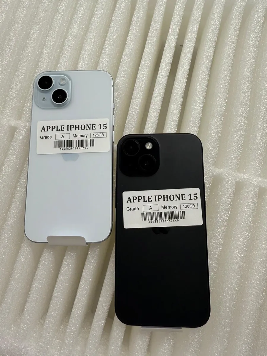 IPHONE 15 128GB, 1 YEAR WARRANTY,  UNLOCKED - Image 2