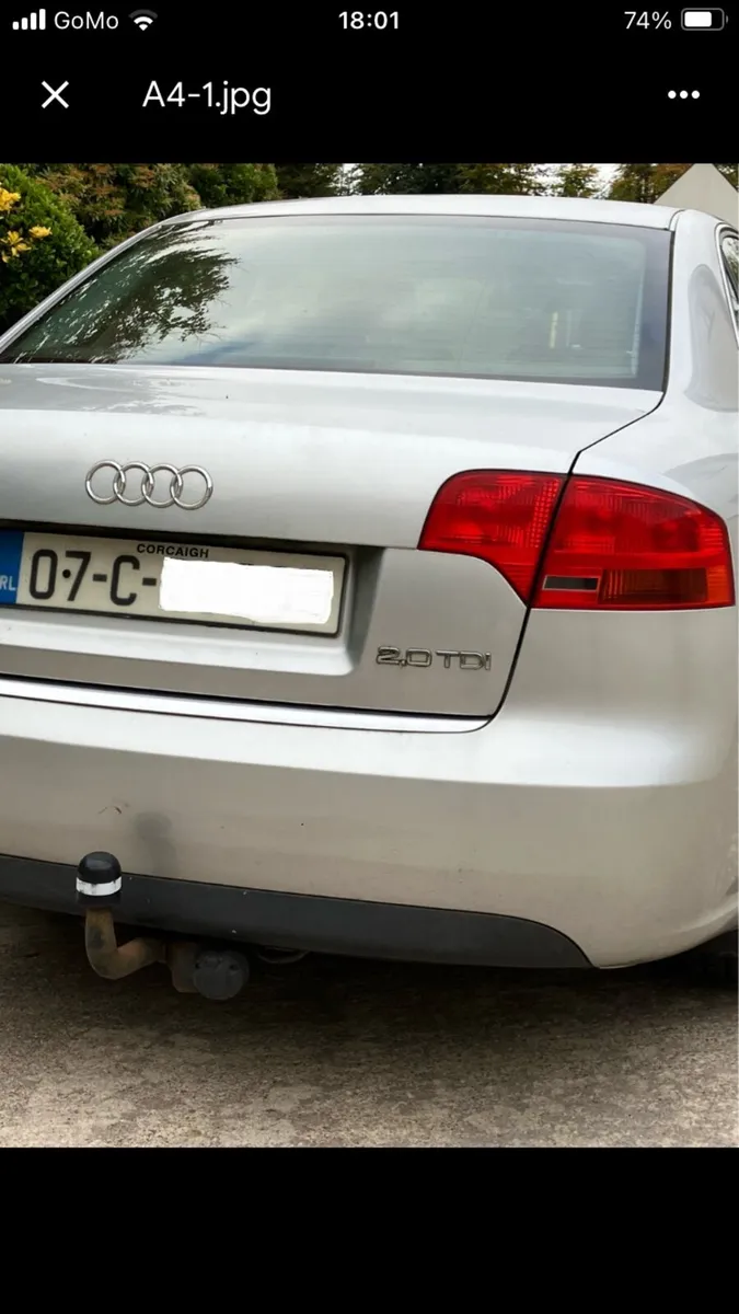 Audi A4, 2.0TDi SE, Taxed & NCT - Image 3