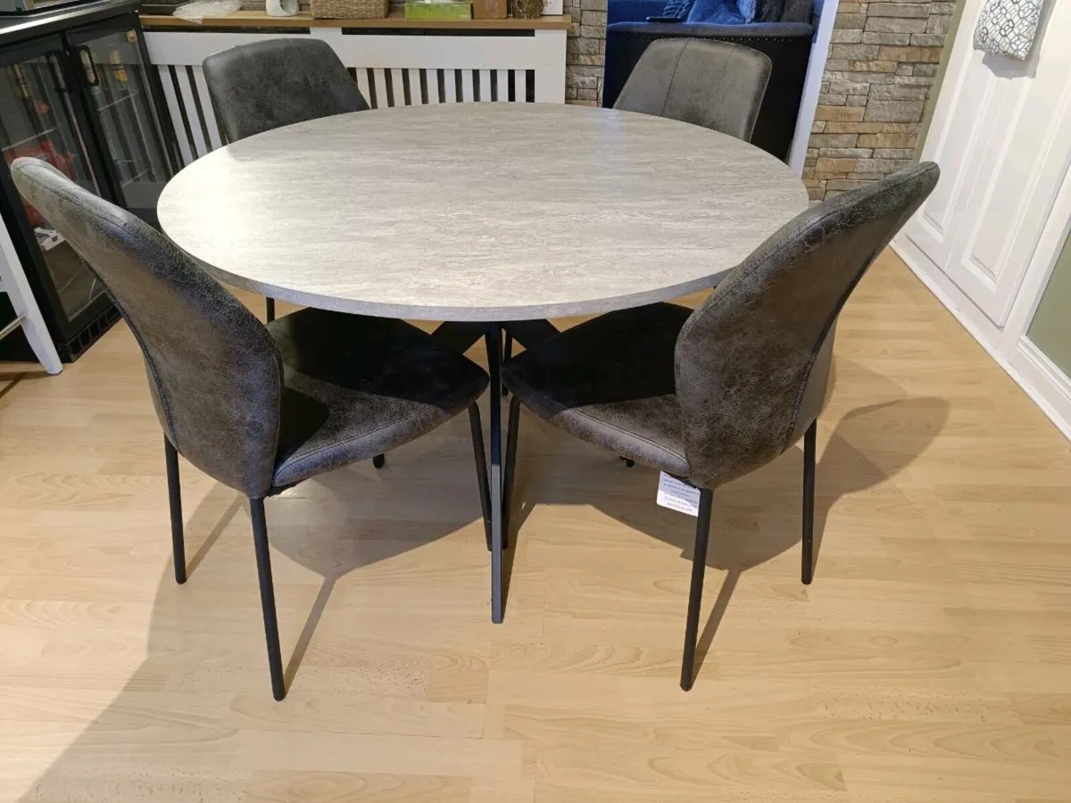 Dining Table and Chairs - Image 1